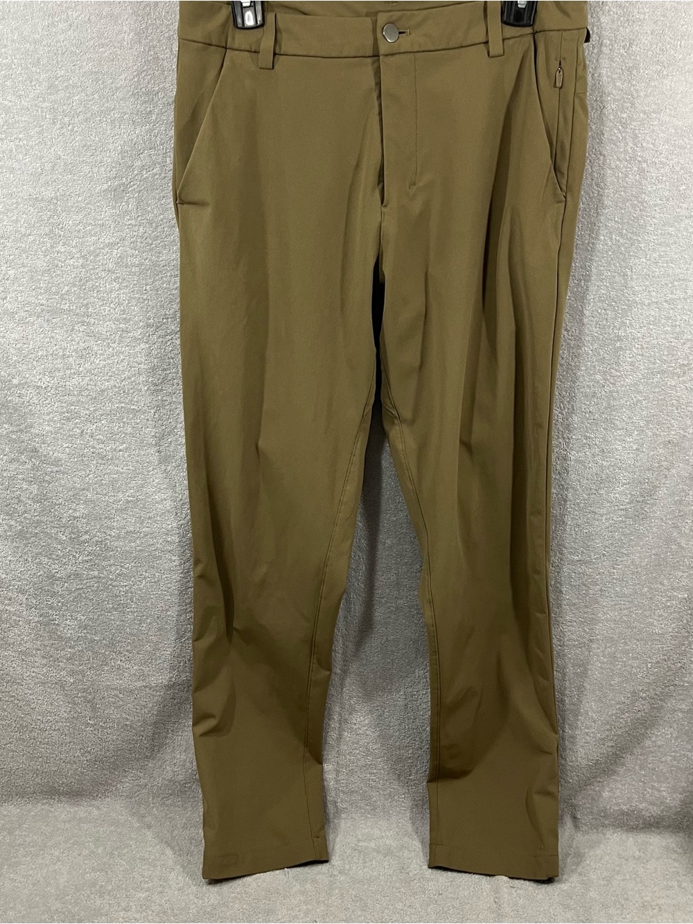 Lululemon 5-Pocket Tech Pants Mens 30x30 Brown Stretch Chino Casual Golf Travel